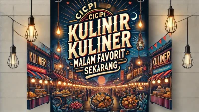 Cicipi Kuliner Malam Favorit Sekarang
