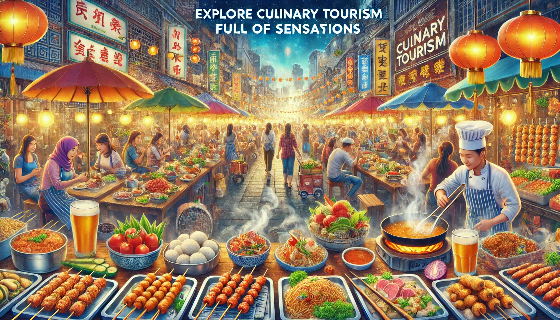 Jelajahi Wisata Kuliner Penuh Sensasi