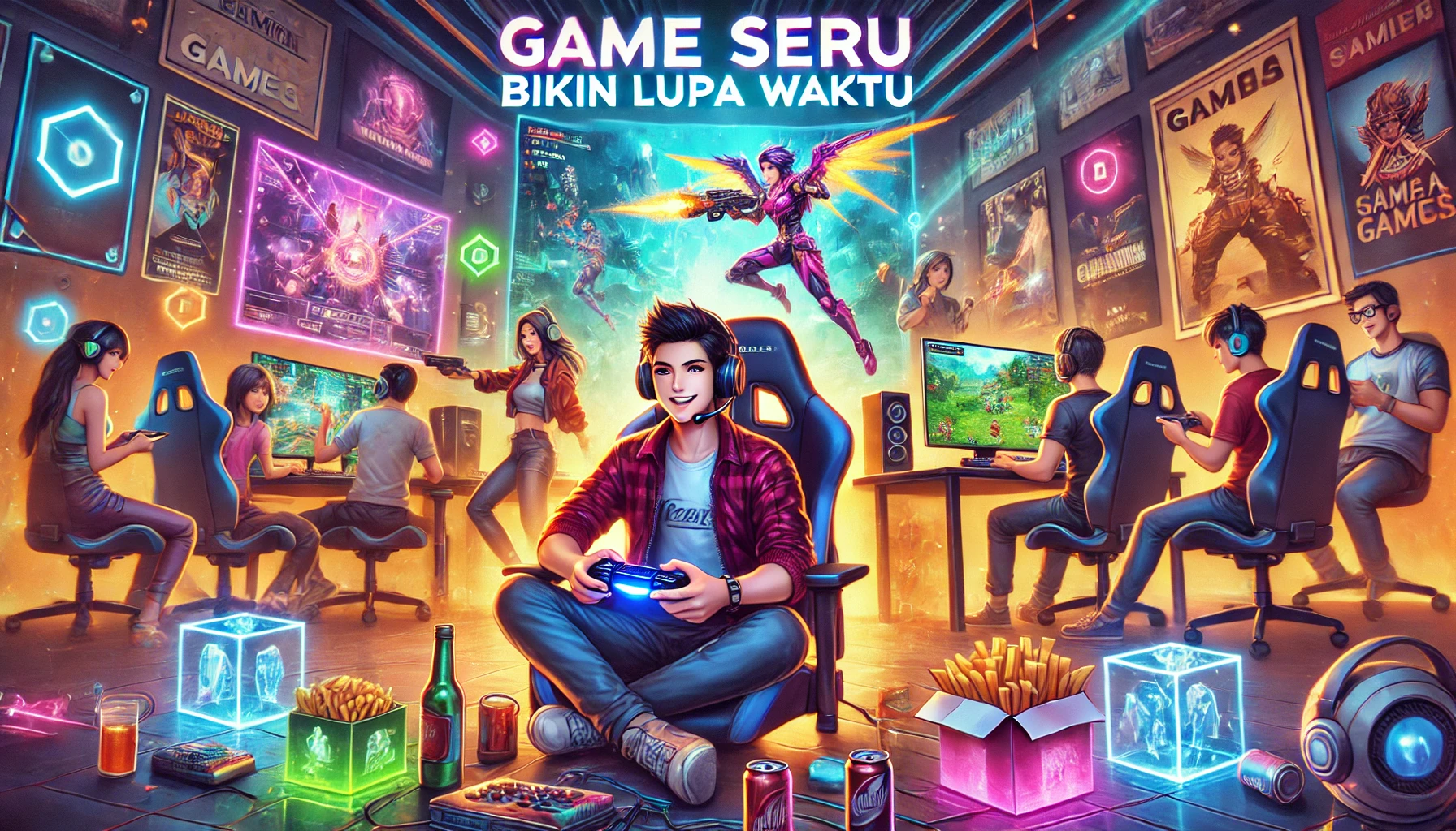 Game Seru Bikin Lupa Waktu