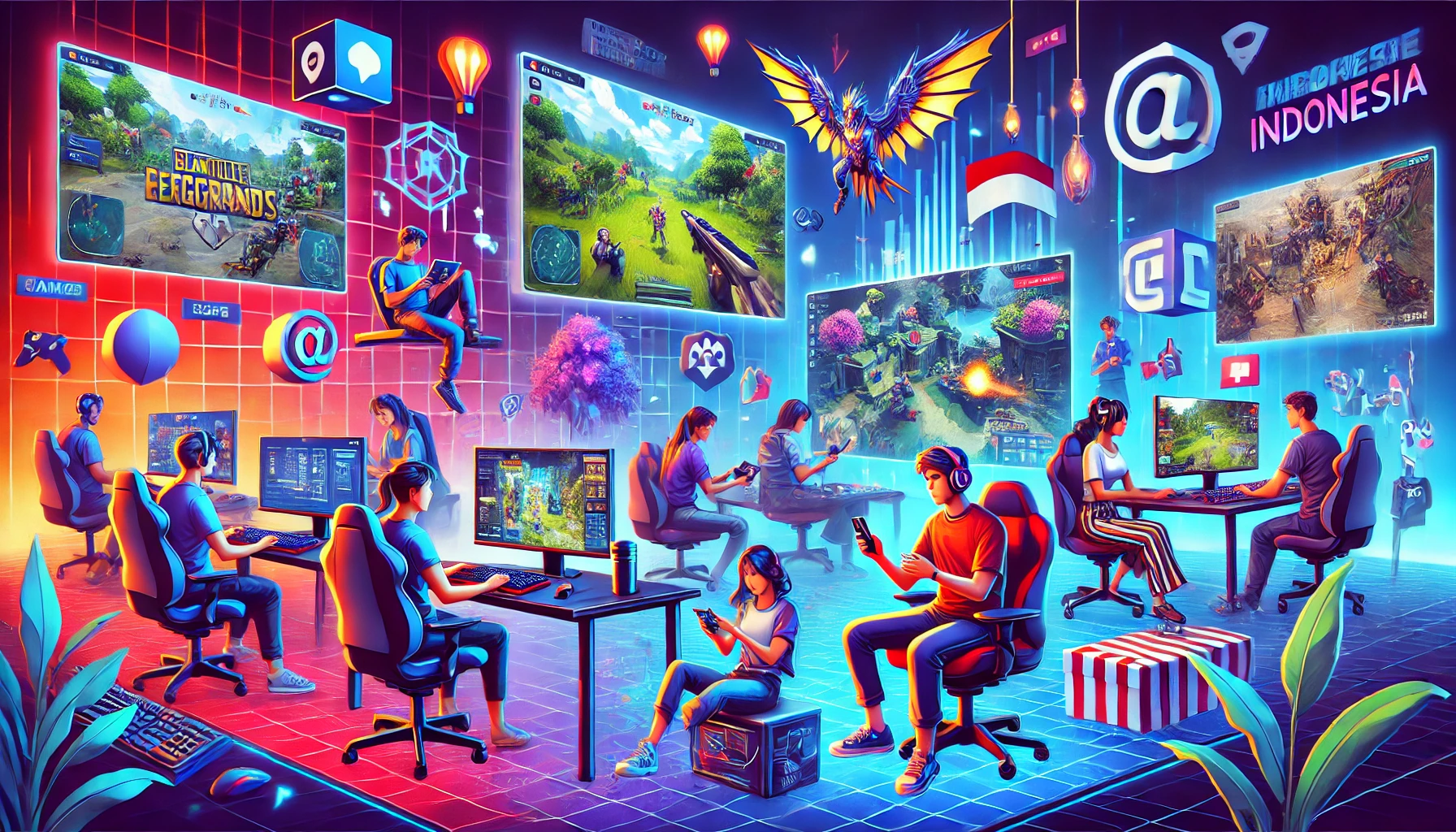 Game Online Populer di Indonesia