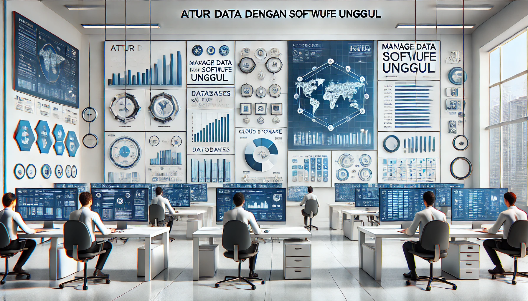Atur Data dengan Software Unggul