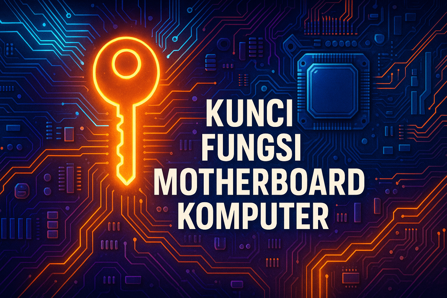 Kunci Fungsi Motherboard Komputer
