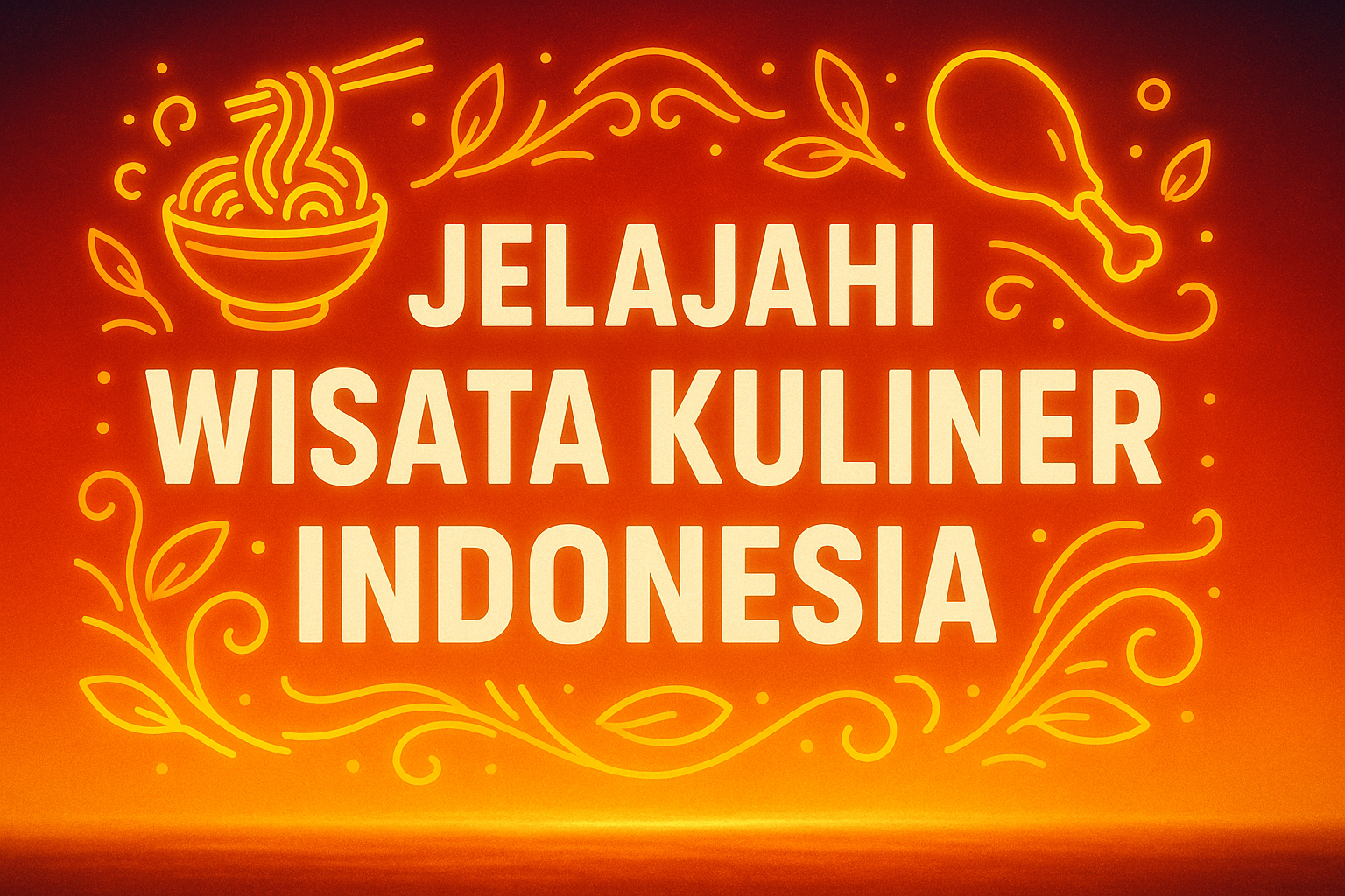 Jelajahi Wisata Kuliner Indonesia