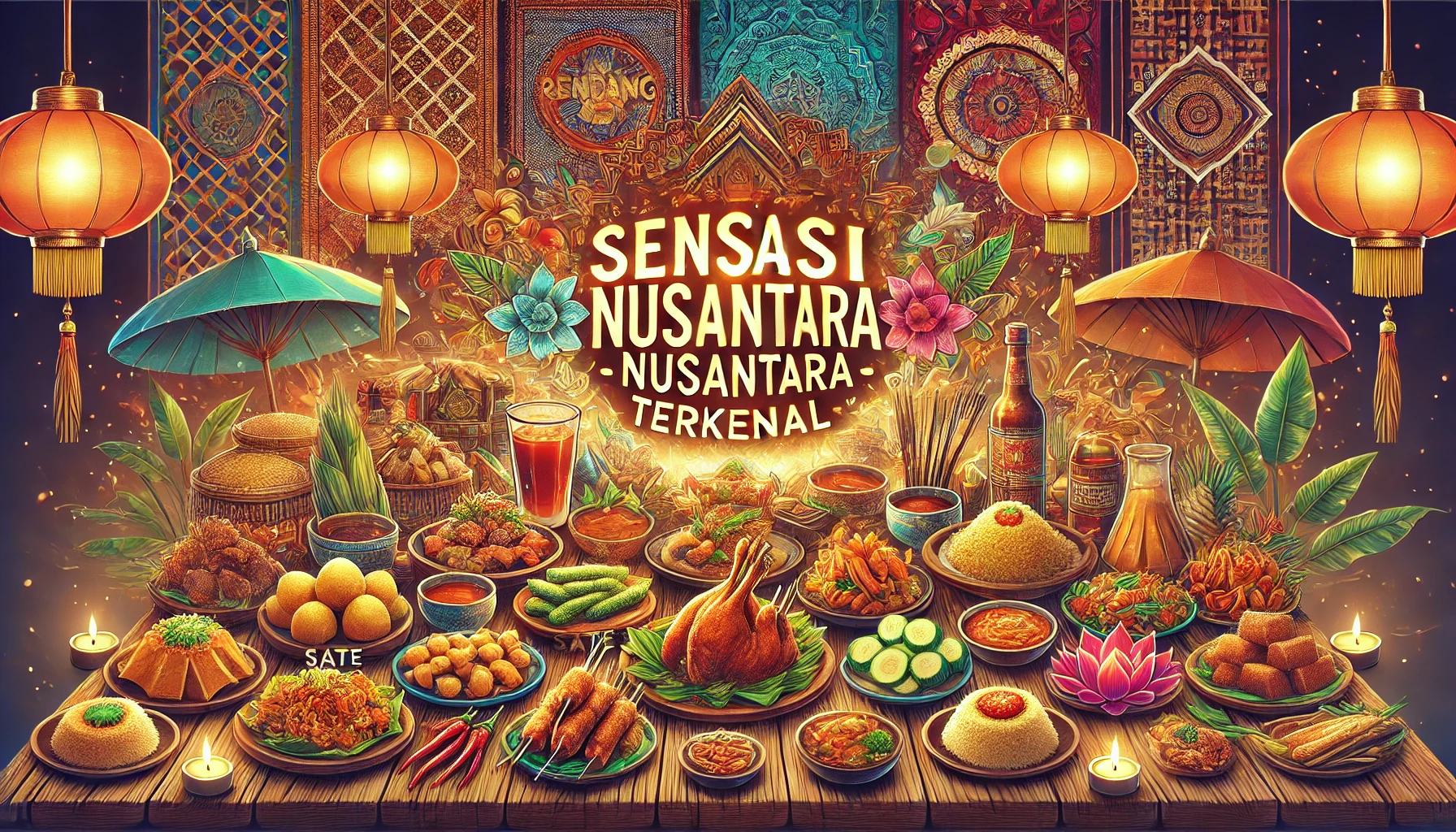 Sensasi Kuliner Nusantara Terkenal