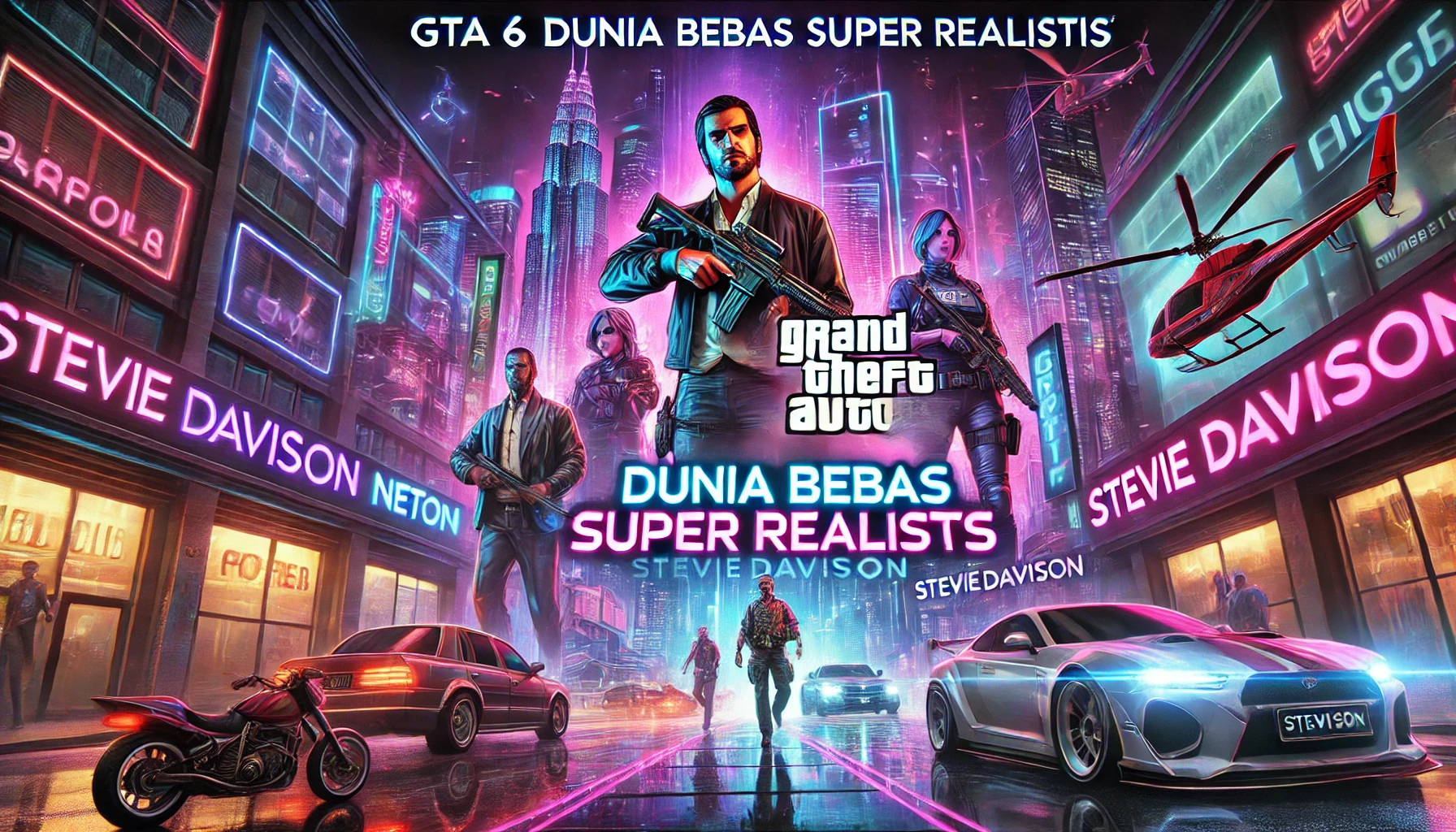 GTA 6 Dunia Bebas Super Realistis
