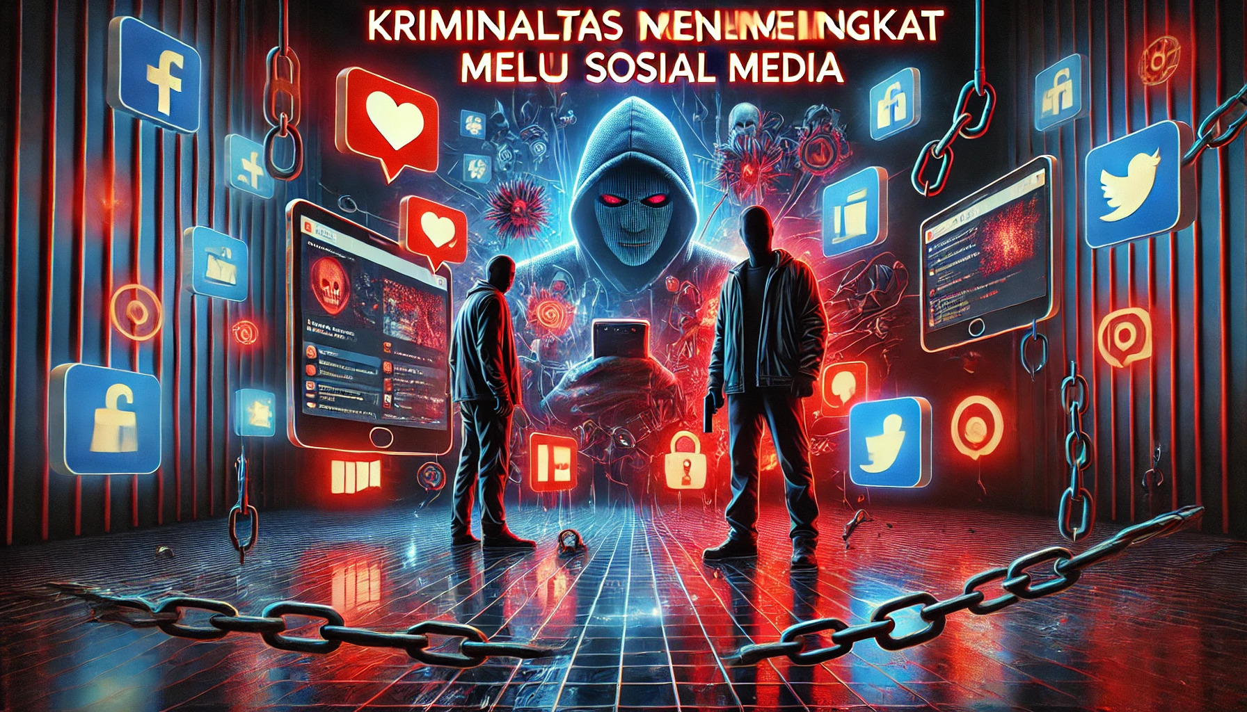 Kriminalitas Meningkat Melalui Sosial Media