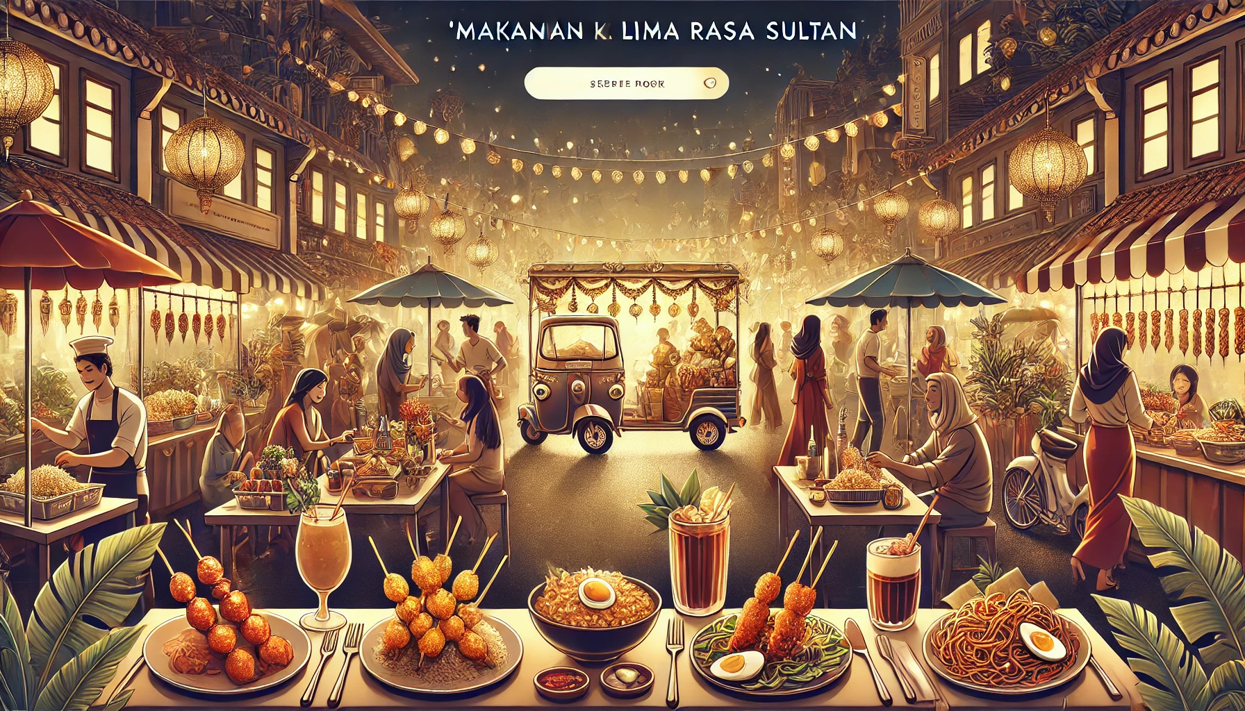 Makanan Kaki Lima Rasa Sultan