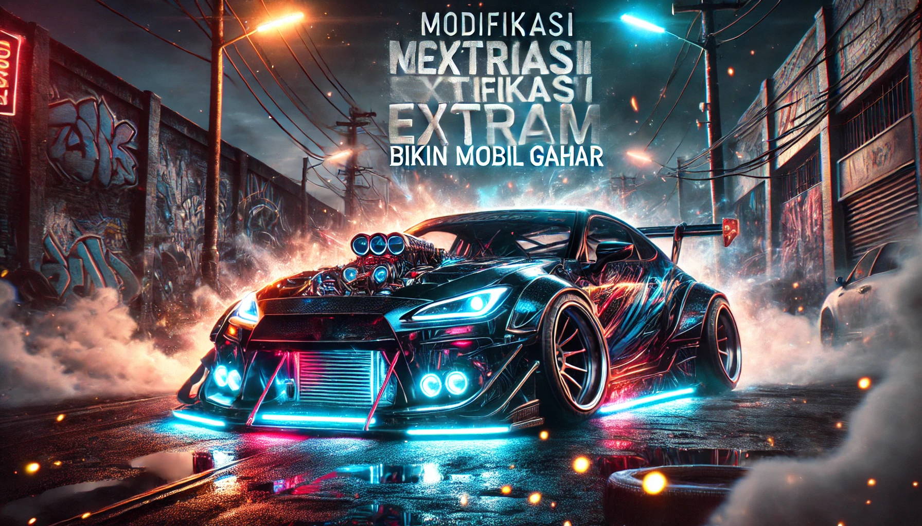 Modifikasi Ekstrem Bikin Mobil Gahar