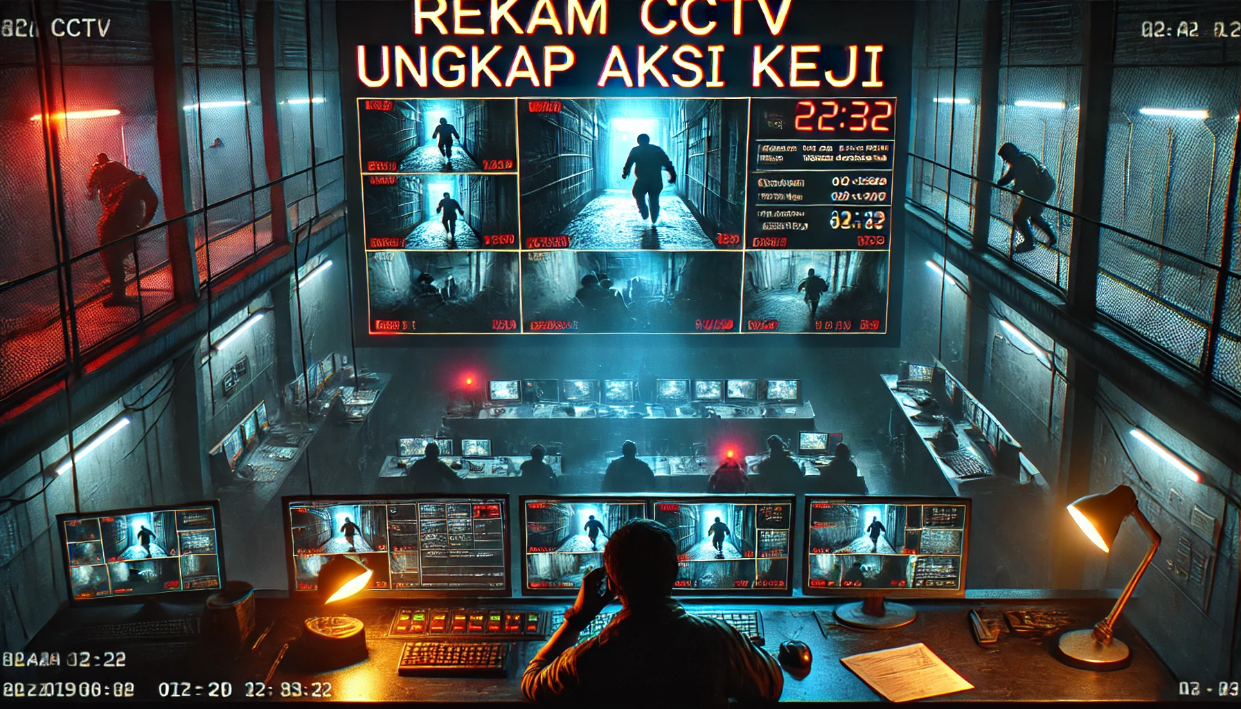 Rekam CCTV Ungkap Aksi Keji