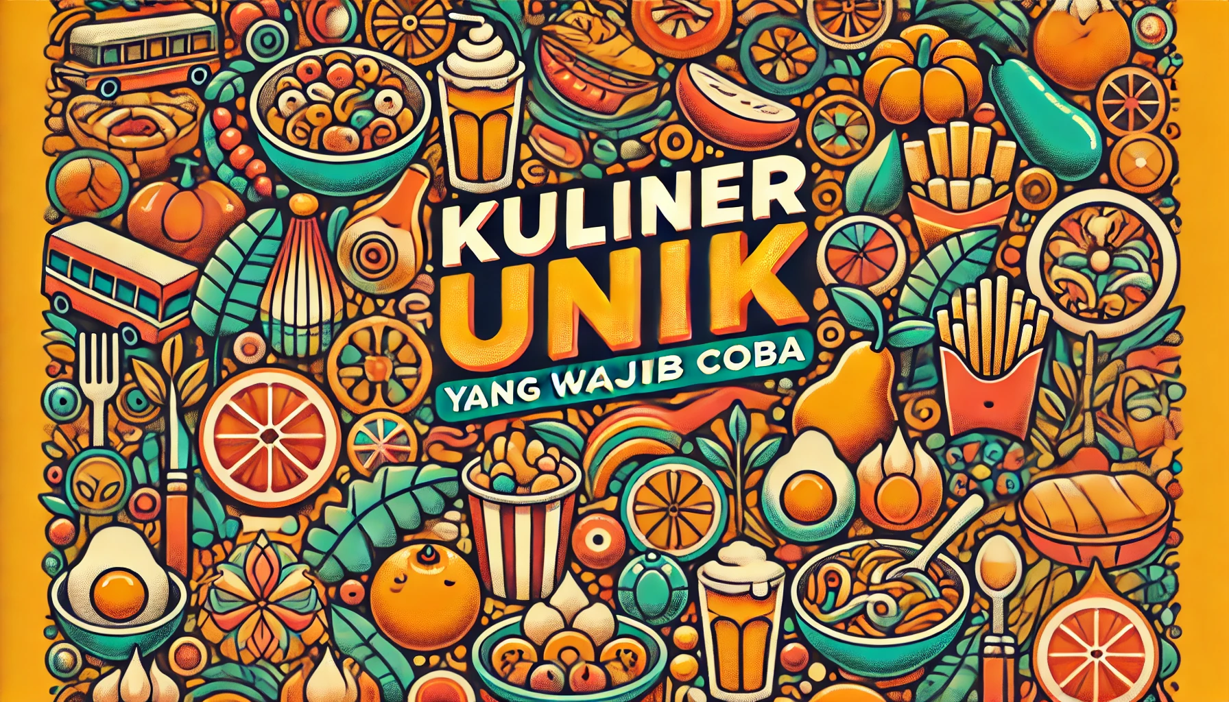 Kuliner Unik yang Wajib Coba