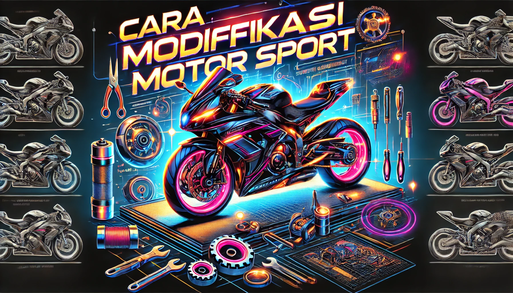 Cara Modifikasi Motor Sport