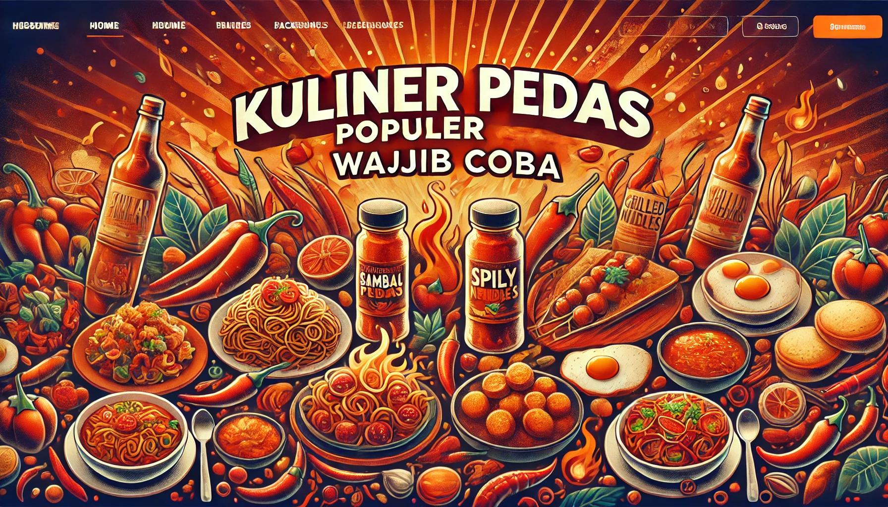 Kuliner Pedas Populer Wajib Coba