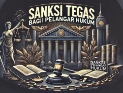 Sanksi Tegas Bagi Pelanggar Hukum 9 Sanksi Tegas Bagi Pelanggar Hukum