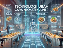 Teknologi Ubah Cara Nikmati Kuliner