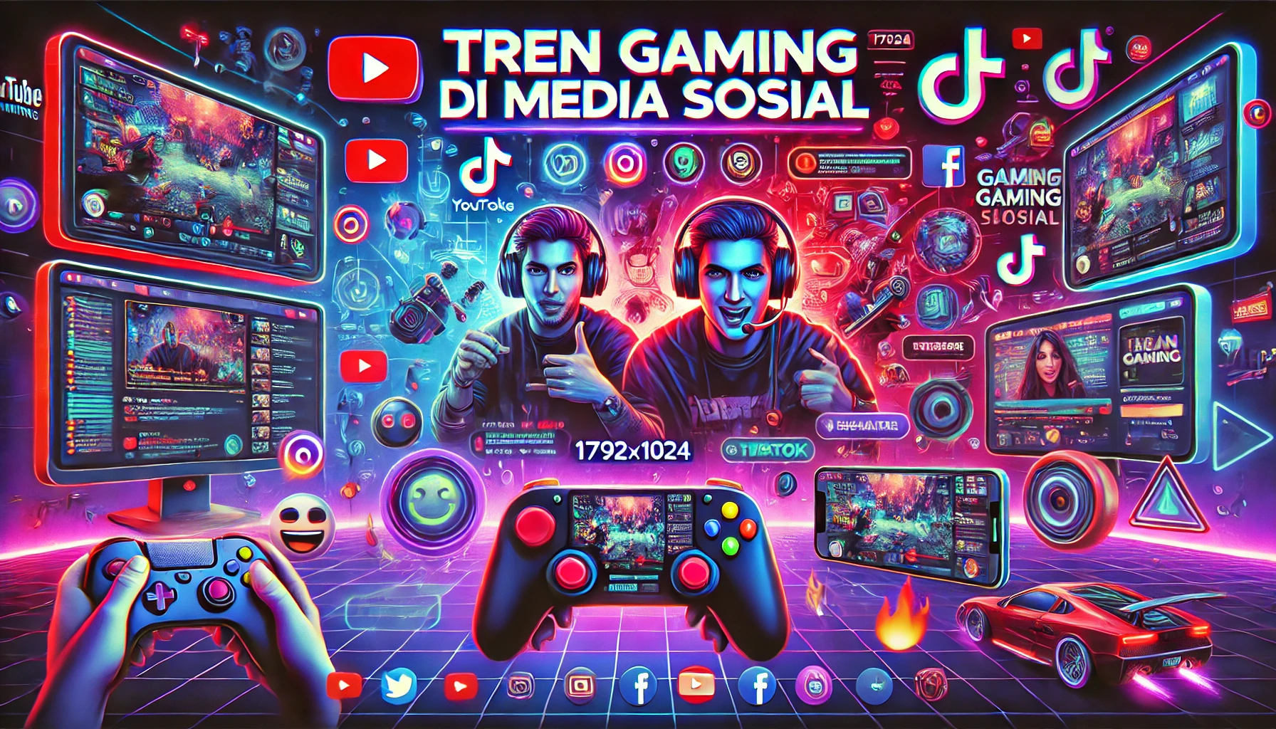 Tren Gaming di Media Sosial
