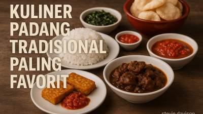 Kuliner padang tradisional paling favorit