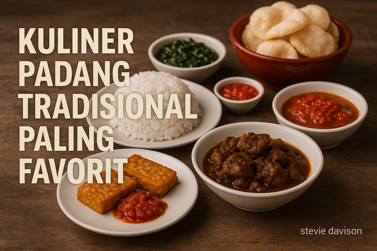 Kuliner padang tradisional paling favorit