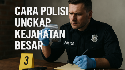 Cara Polisi Ungkap Kejahatan Besar