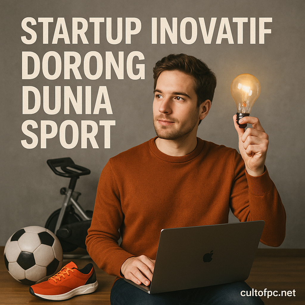 Startup Inovatif Dorong Dunia Sport