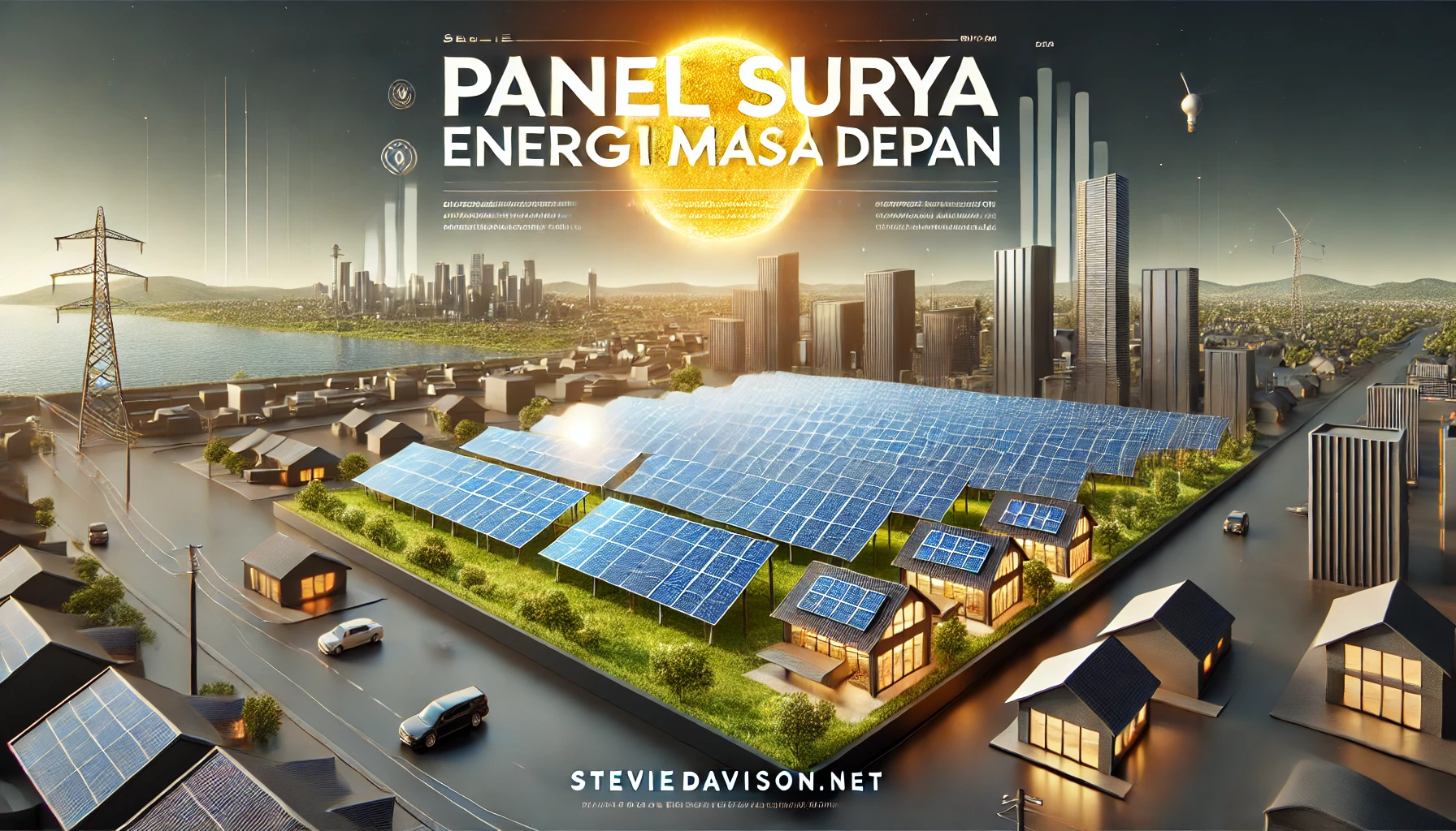 Panel Surya Energi Masa Depan