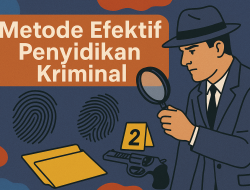 Metode Efektif Penyidikan Kriminal