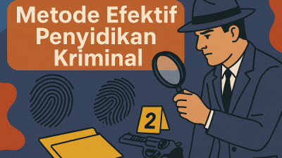 Metode Efektif Penyidikan Kriminal
