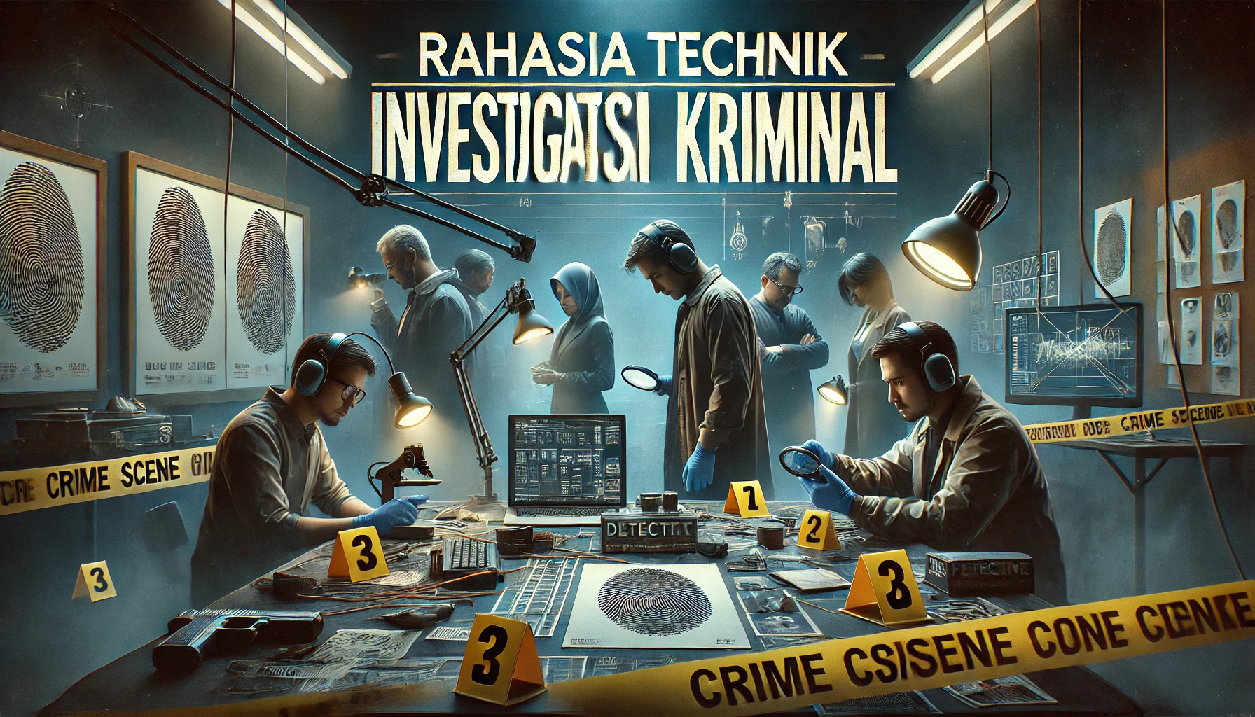 Rahasia Teknik Investigasi Kriminal