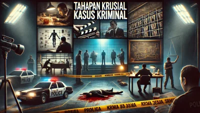 Tahapan Krusial Kasus Kriminal