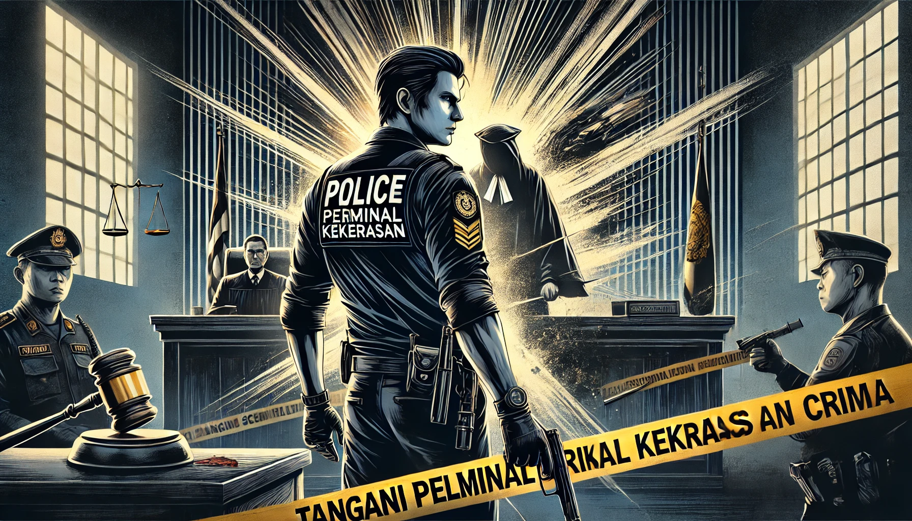 Tangani Pelaku Kriminal Kekerasan