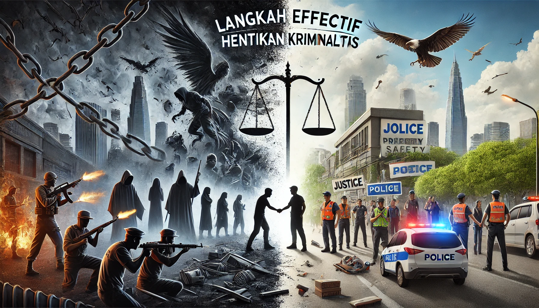 Langkah Efektif Hentikan Kriminalitas 1 Langkah Efektif Hentikan Kriminalitas