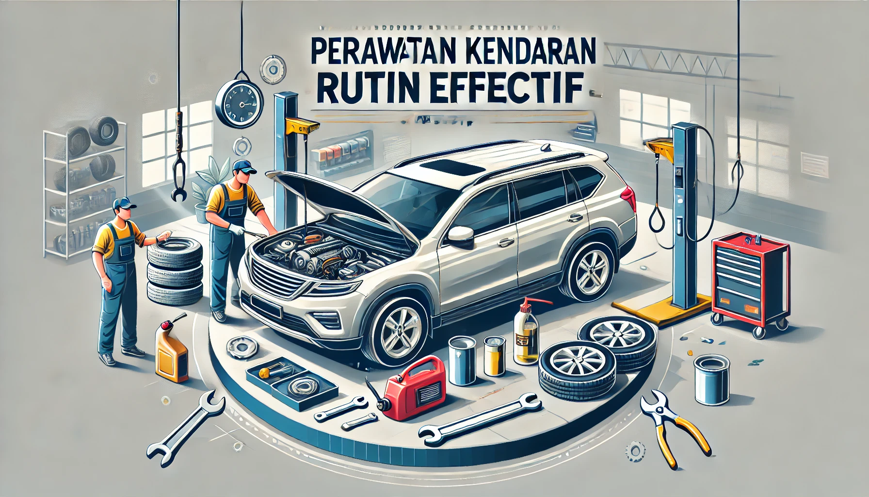 Perawatan Kendaraan Rutin Efektif 1 Perawatan Kendaraan Rutin Efektif