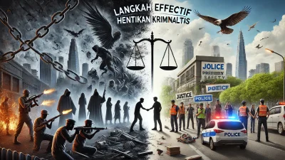 Langkah Efektif Hentikan Kriminalitas