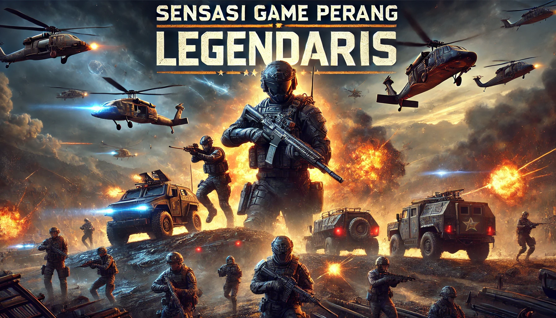 Sensasi Game Perang Legendaris