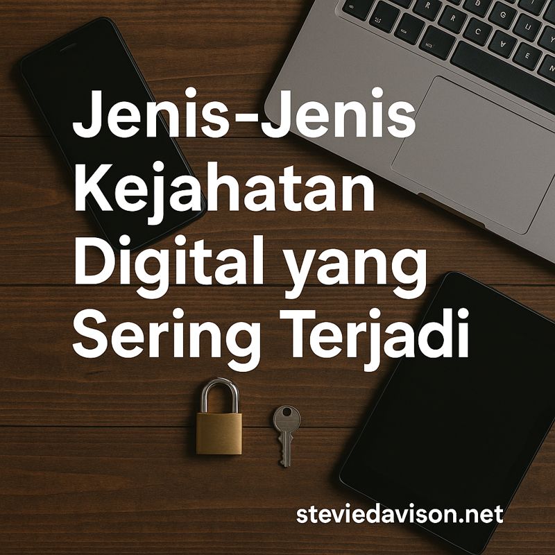 Jenis-Jenis Kejahatan Digital yang Sering Terjadi