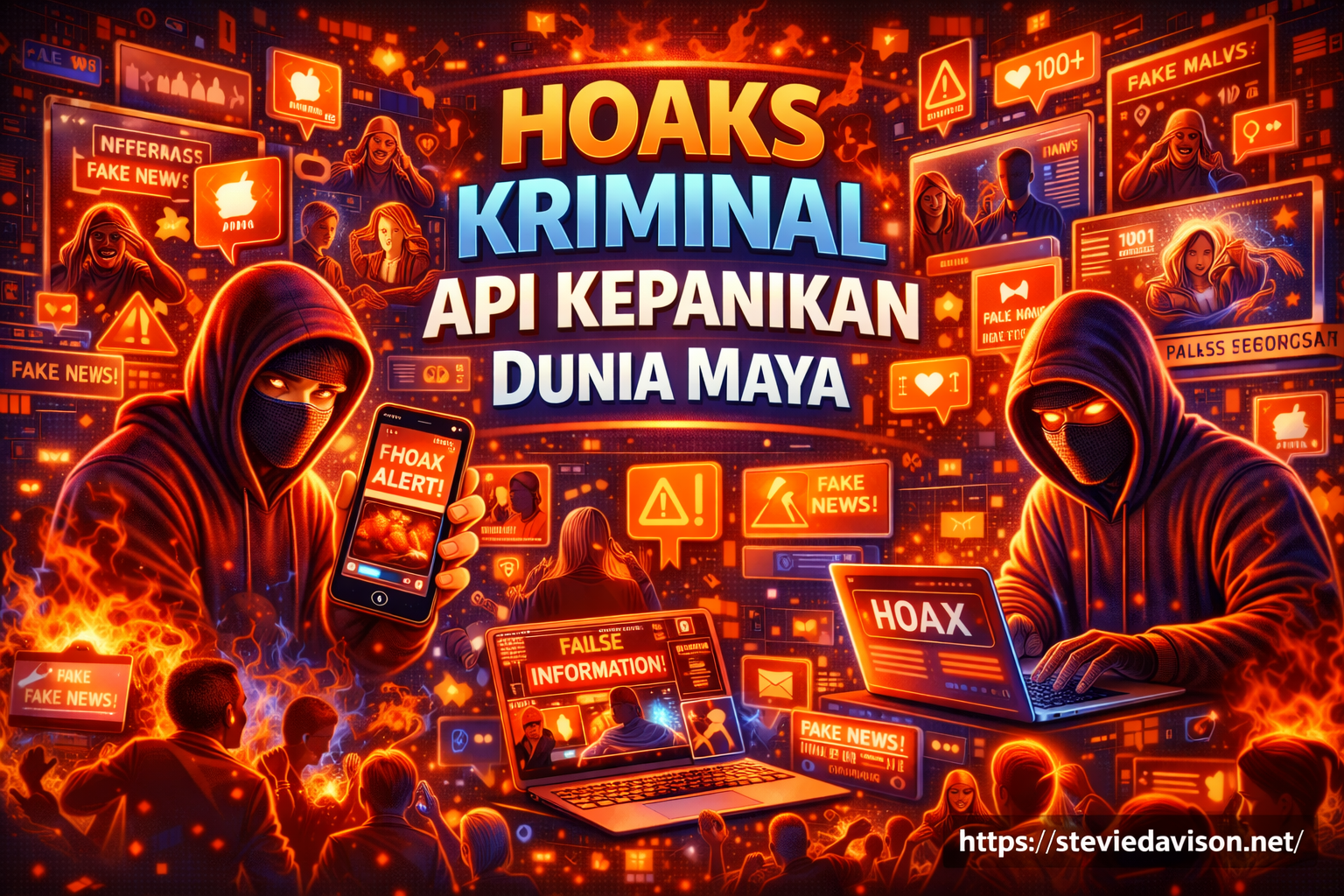 Hoaks Kriminal Api Kepanikan Dunia Maya