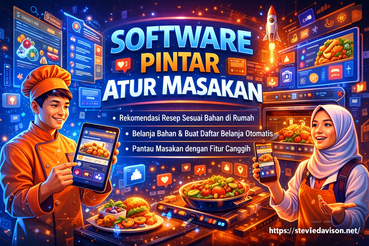 Software Pintar Atur Masakan