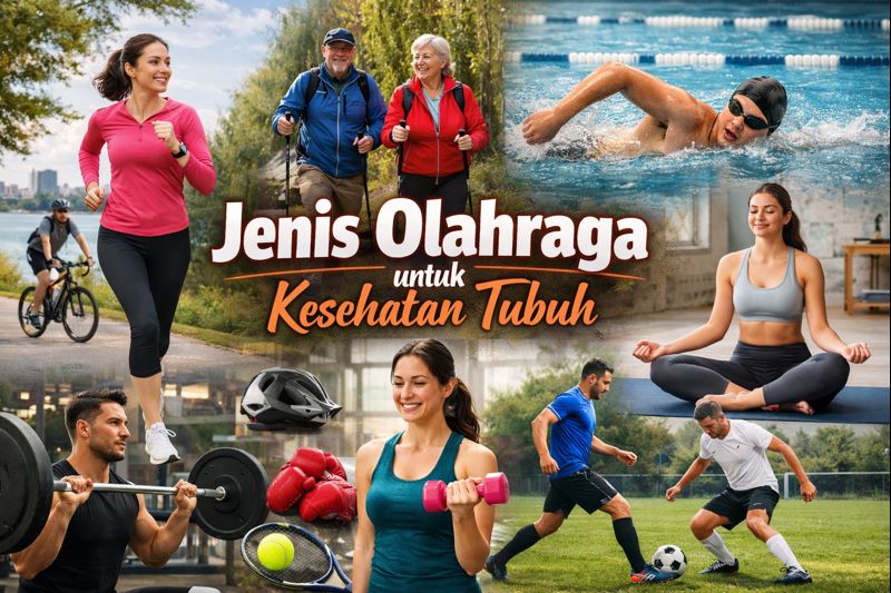 Jenis Olahraga untuk Kesehatan Tubuh