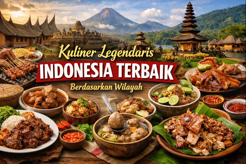 Kuliner Legendaris Indonesia Terbaik Berdasarkan Wilayah