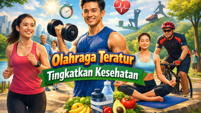 Olahraga Teratur Tingkatkan Kesehatan