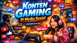 Konten Gaming Di Media Sosial
