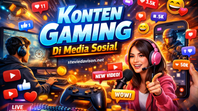 Konten Gaming Di Media Sosial