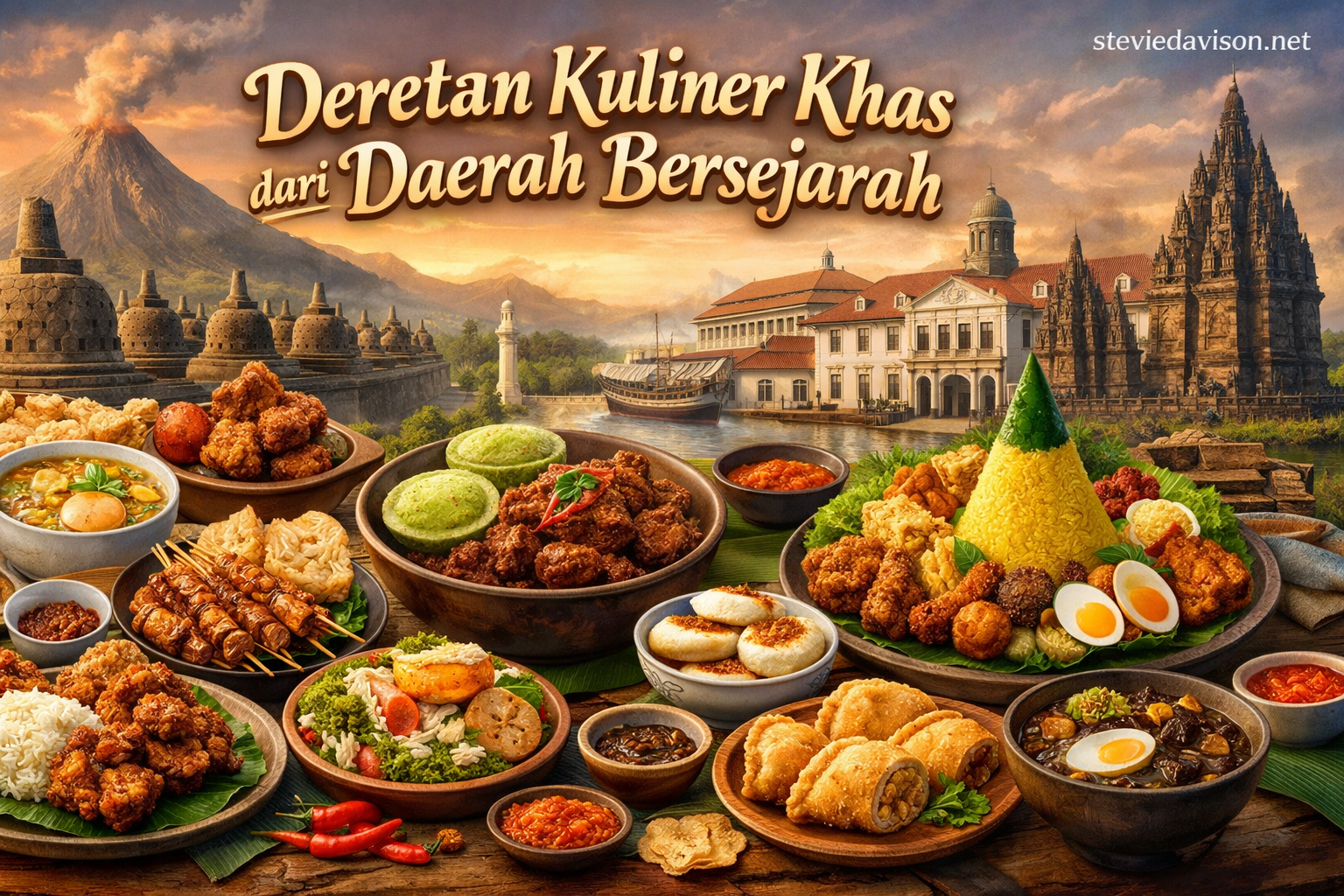 Deretan Kuliner Khas dari Daerah Bersejarah