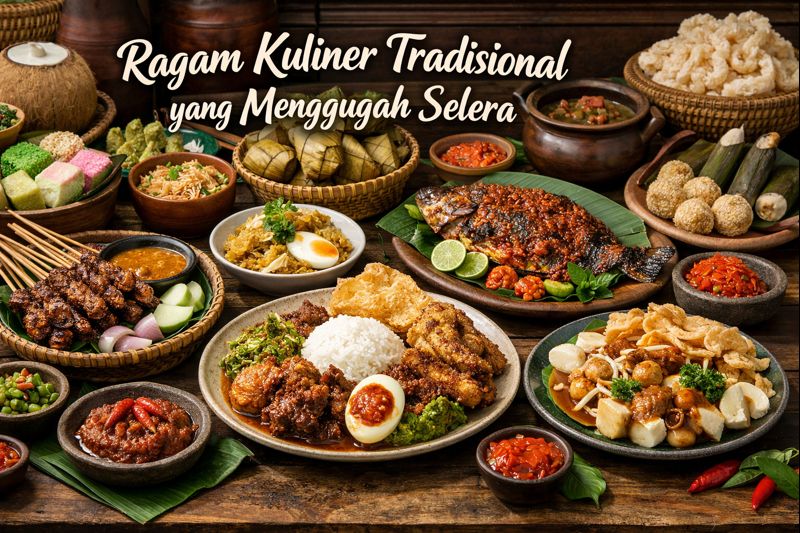 Ragam Kuliner Tradisional yang Menggugah Selera
