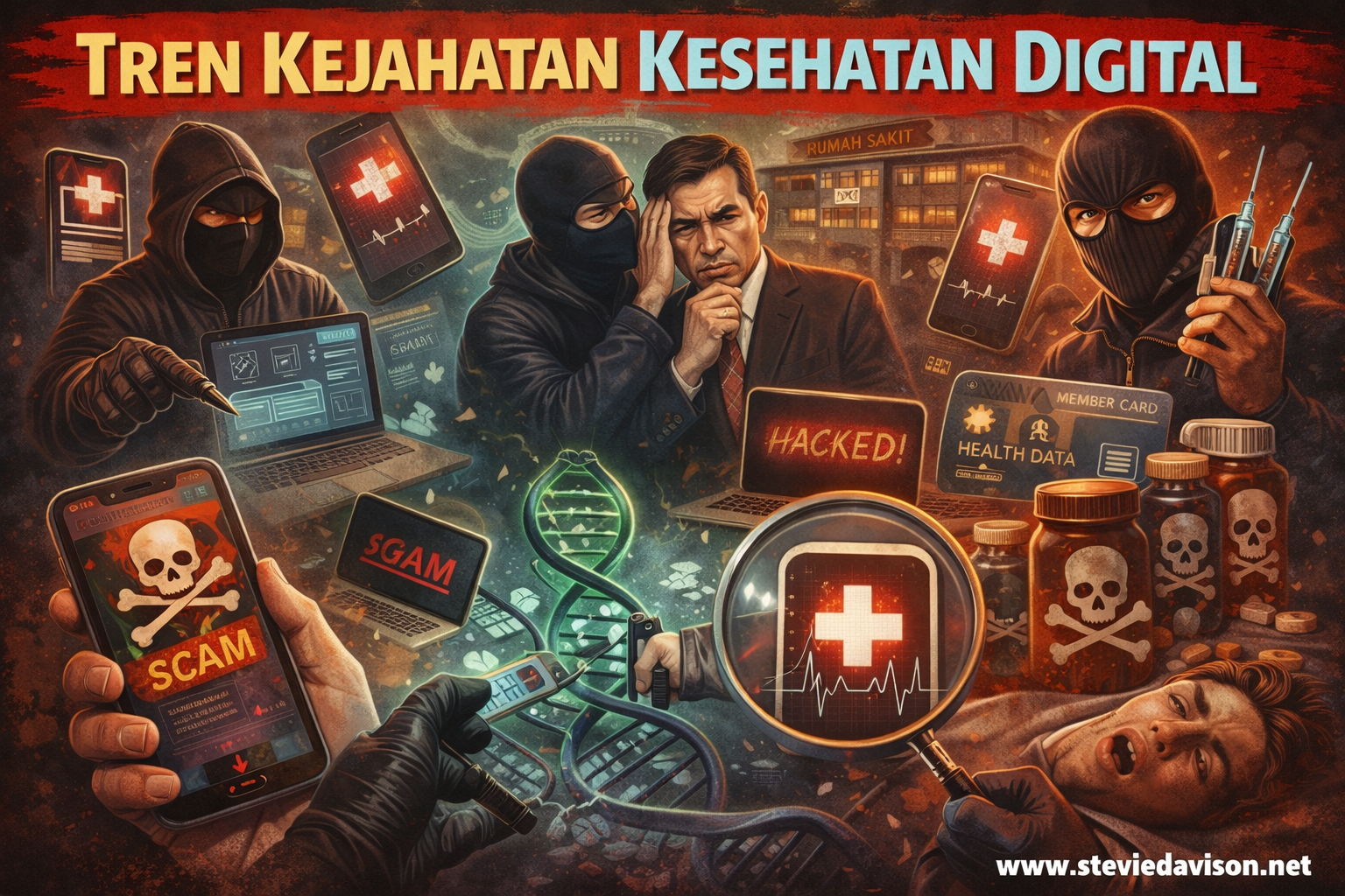 Tren Kejahatan Kesehatan Digital
