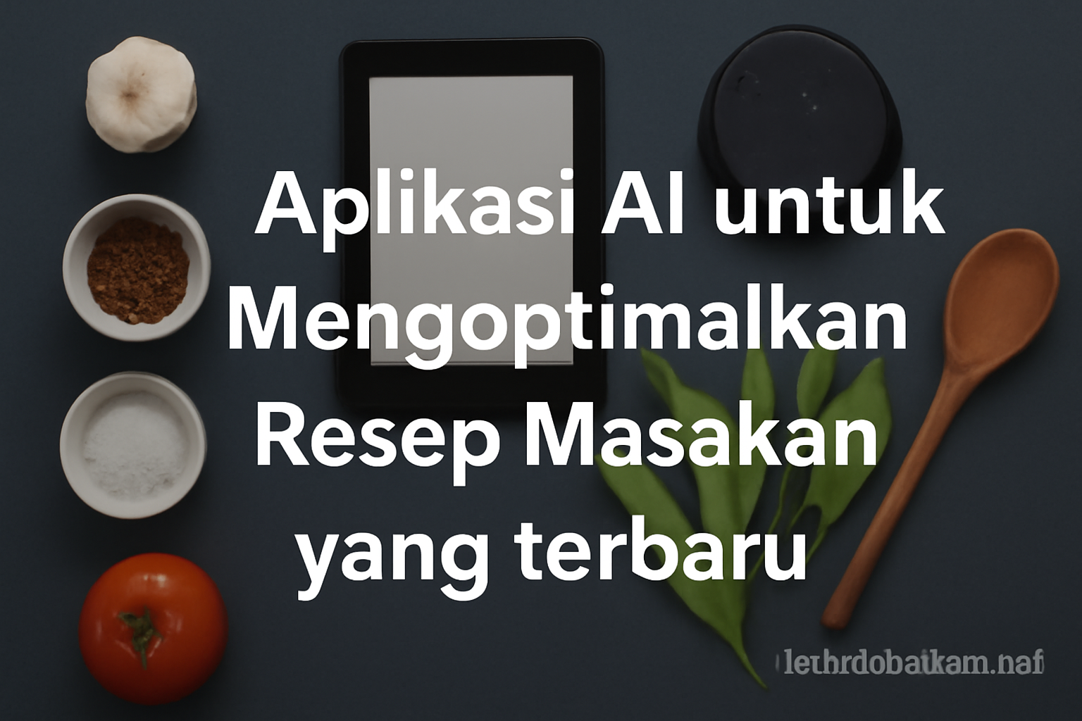 Aplikasi AI untuk Mengoptimalkan Resep Masakan yang terbaru