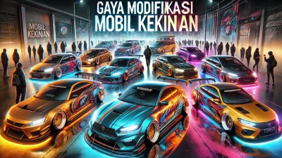 Gaya Modifikasi Mobil Kekinian