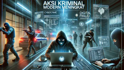 Aksi Kriminal Modern Meningkat