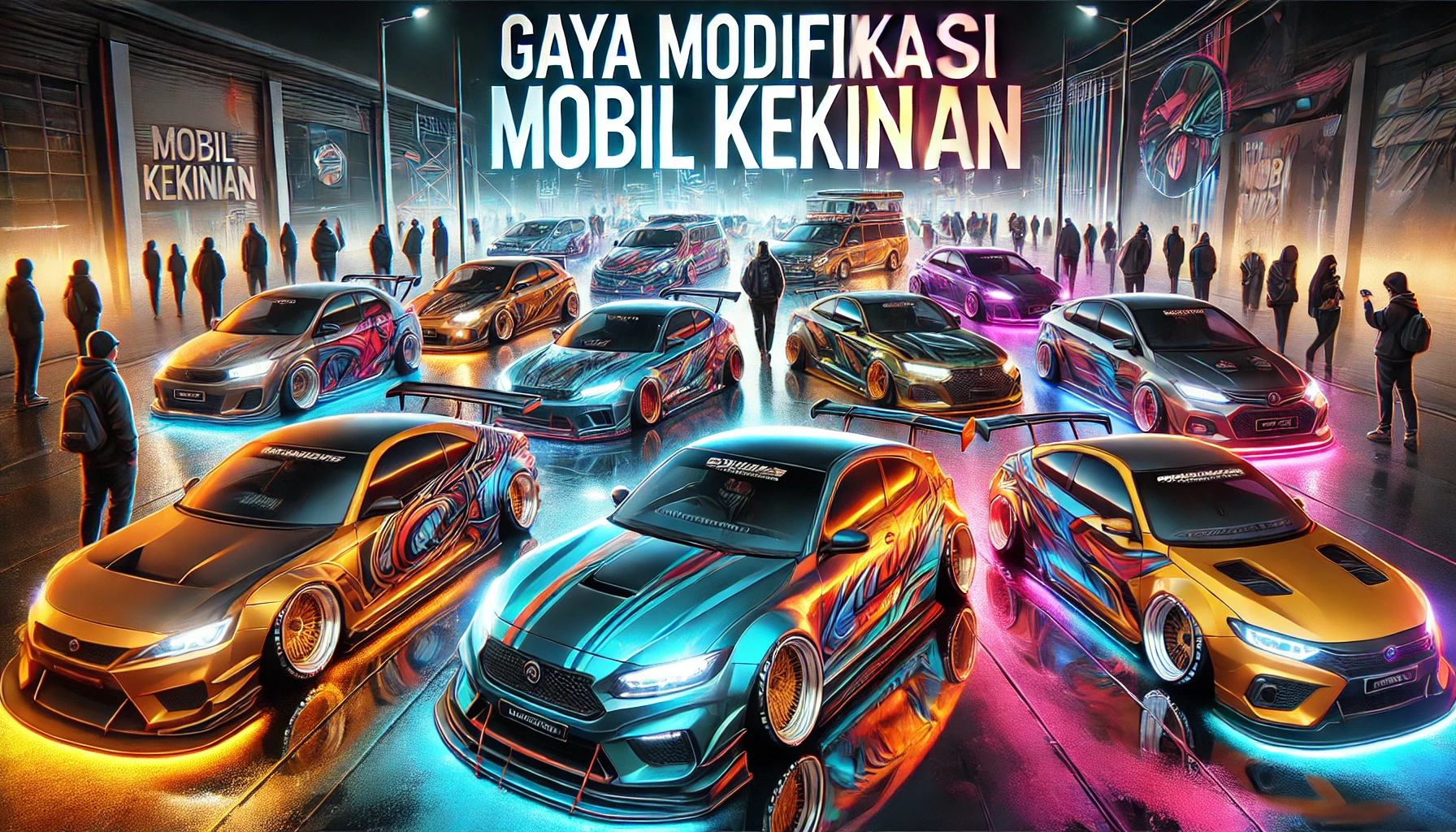 Gaya Modifikasi Mobil Kekinian