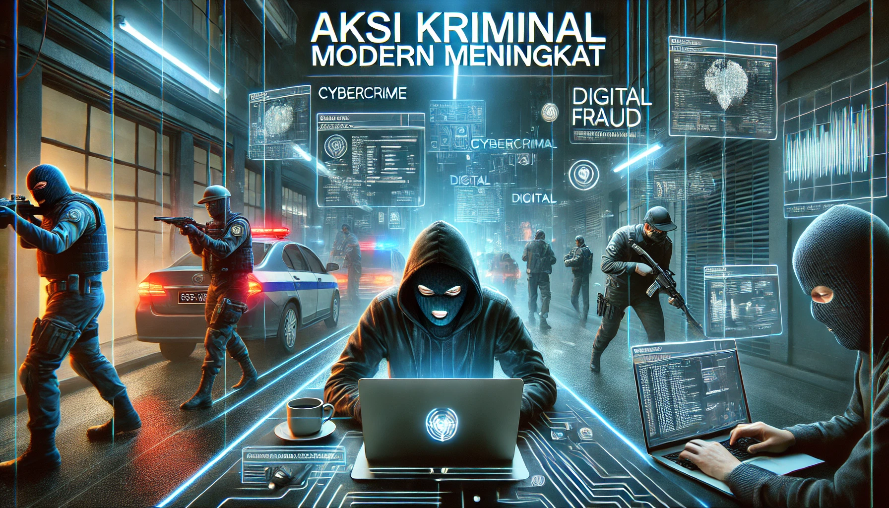 Aksi Kriminal Modern Meningkat