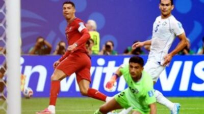 Ronaldo Menggila: Portugal Hancurkan Uzbekistan 3-0 di Babak Pertama!